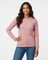 BELLA + CANVA Heather CVC Long Sleeve Crewneck T-Shirt for Layering Style & Custom Print Essential Tee